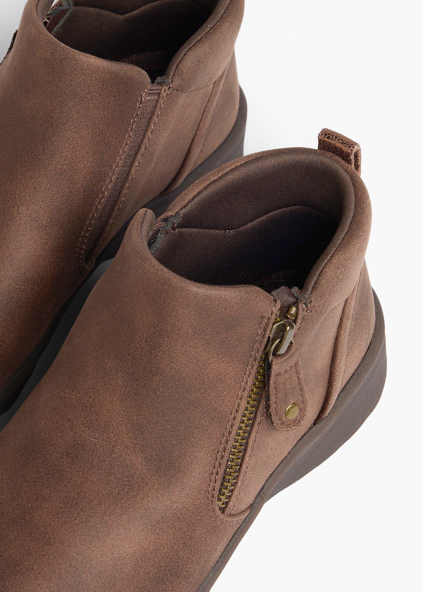 Botki marki Skechers z zamkiem błyskawicznym - Bonprix