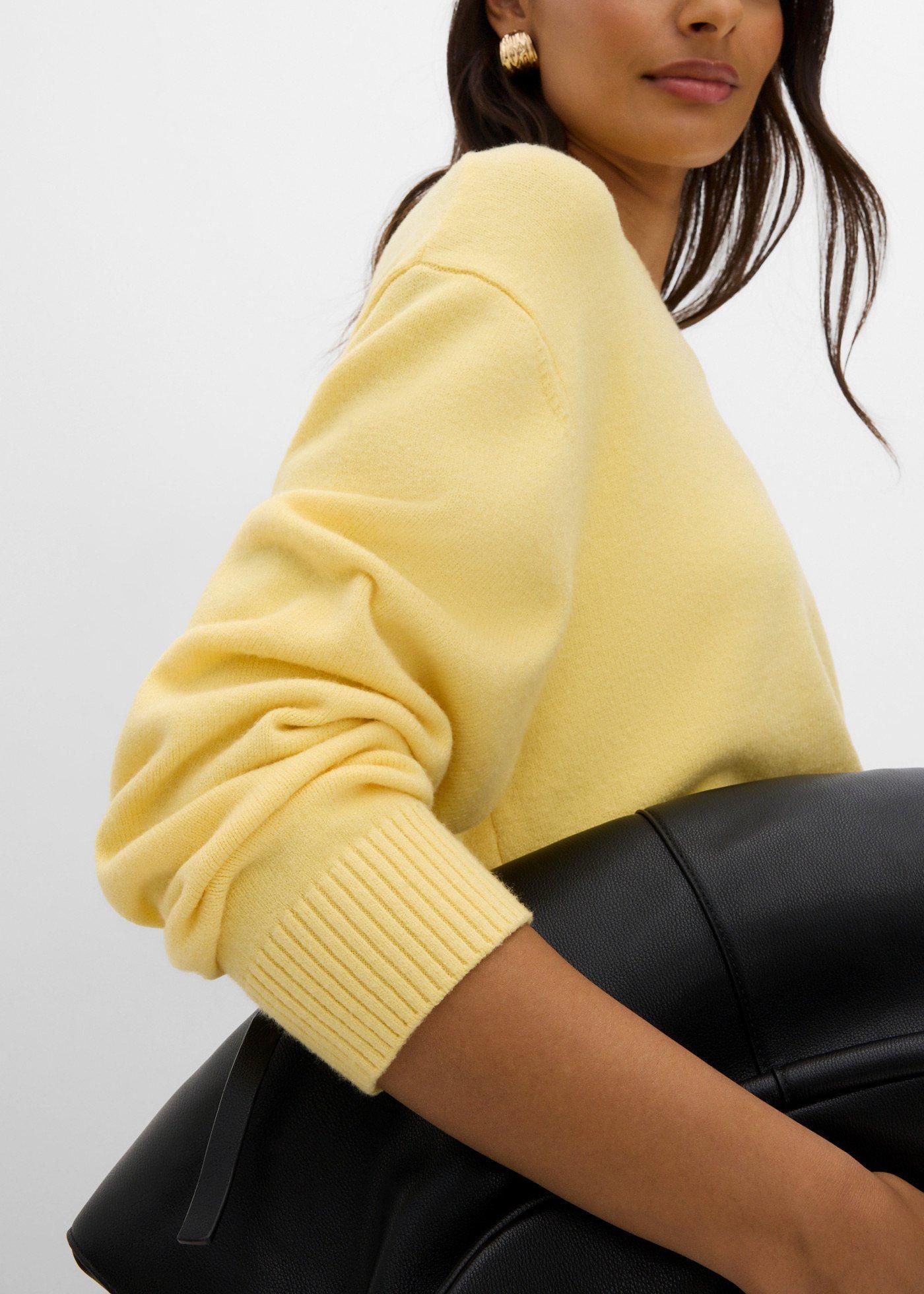 Sweter z mieszanki wiskozy - Bonprix