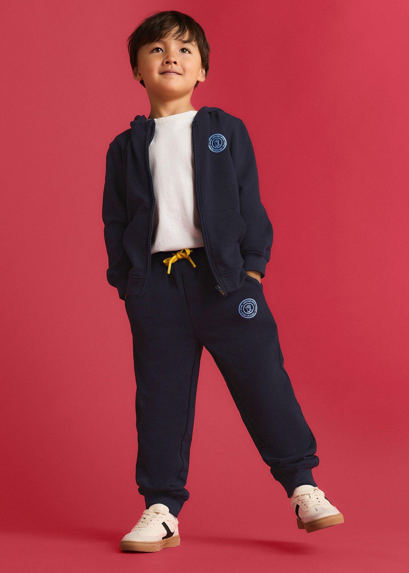 Bluza z kapturem marki Lurchi z miękkiej bawełny organicznej - Bonprix