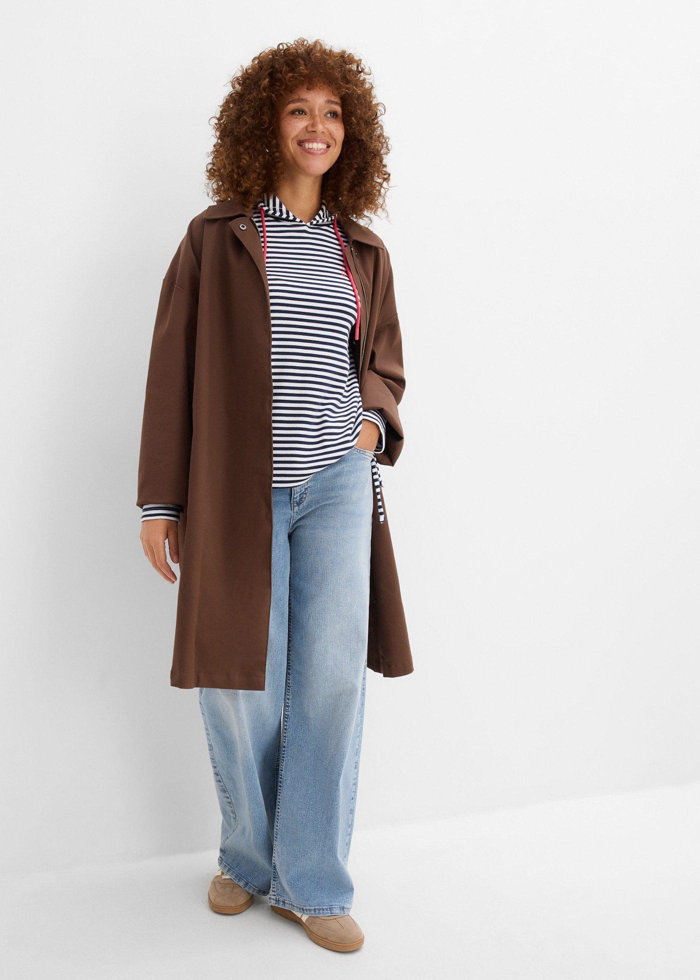 Bluza z materiału interlock z bawełny organicznej - Bonprix