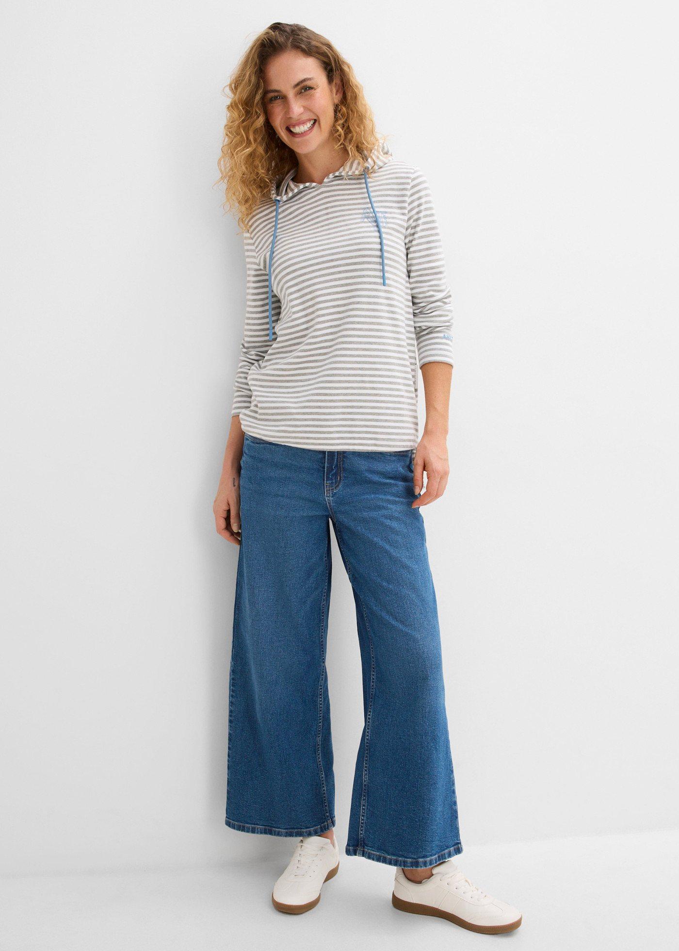 Bluza z materiału interlock z bawełny organicznej - Bonprix
