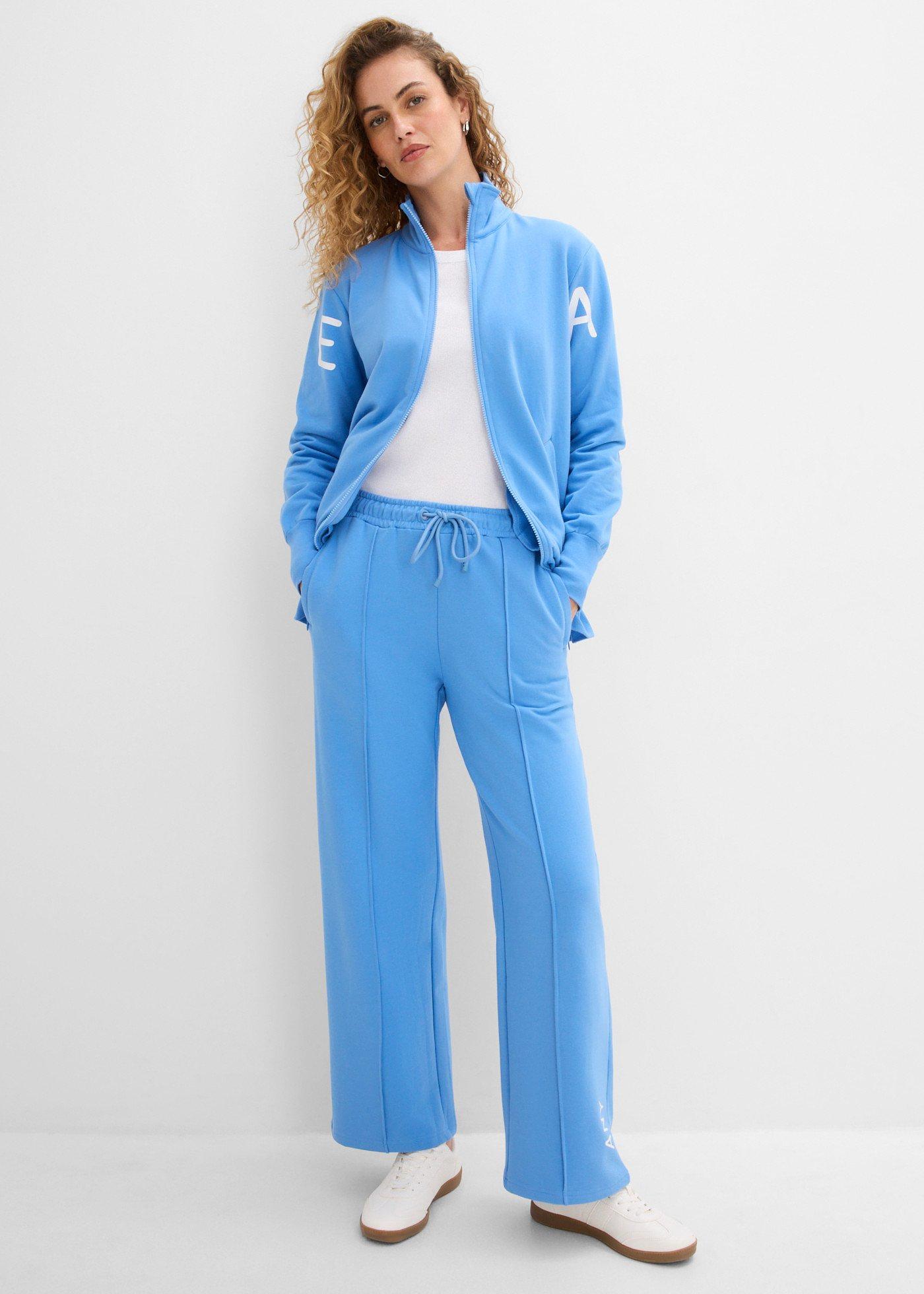 Bluza rozpinana z elastycznej mieszanki bawełny organicznej - Bonprix