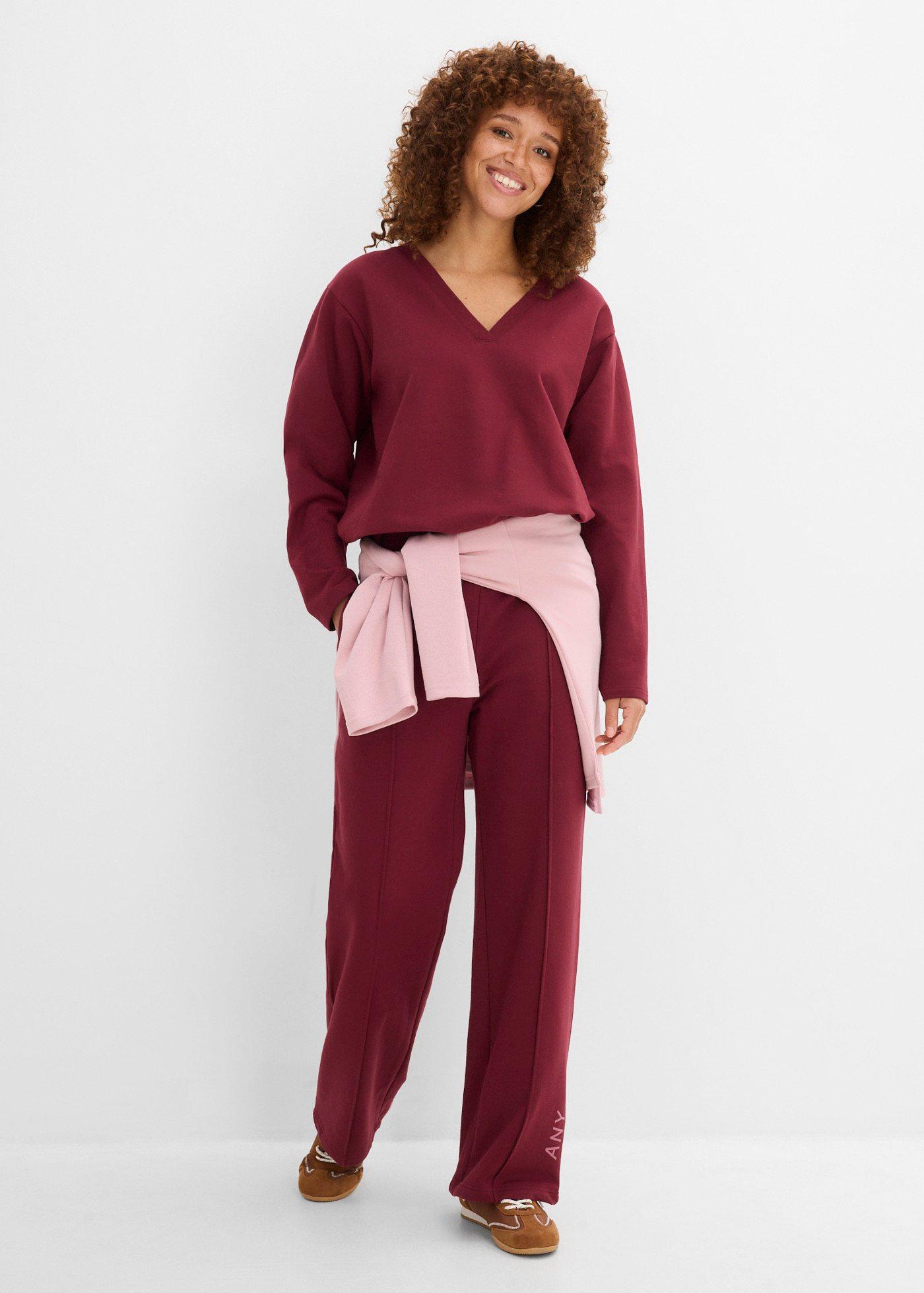 Bluza z elastycznej mieszanki bawełny - Bonprix