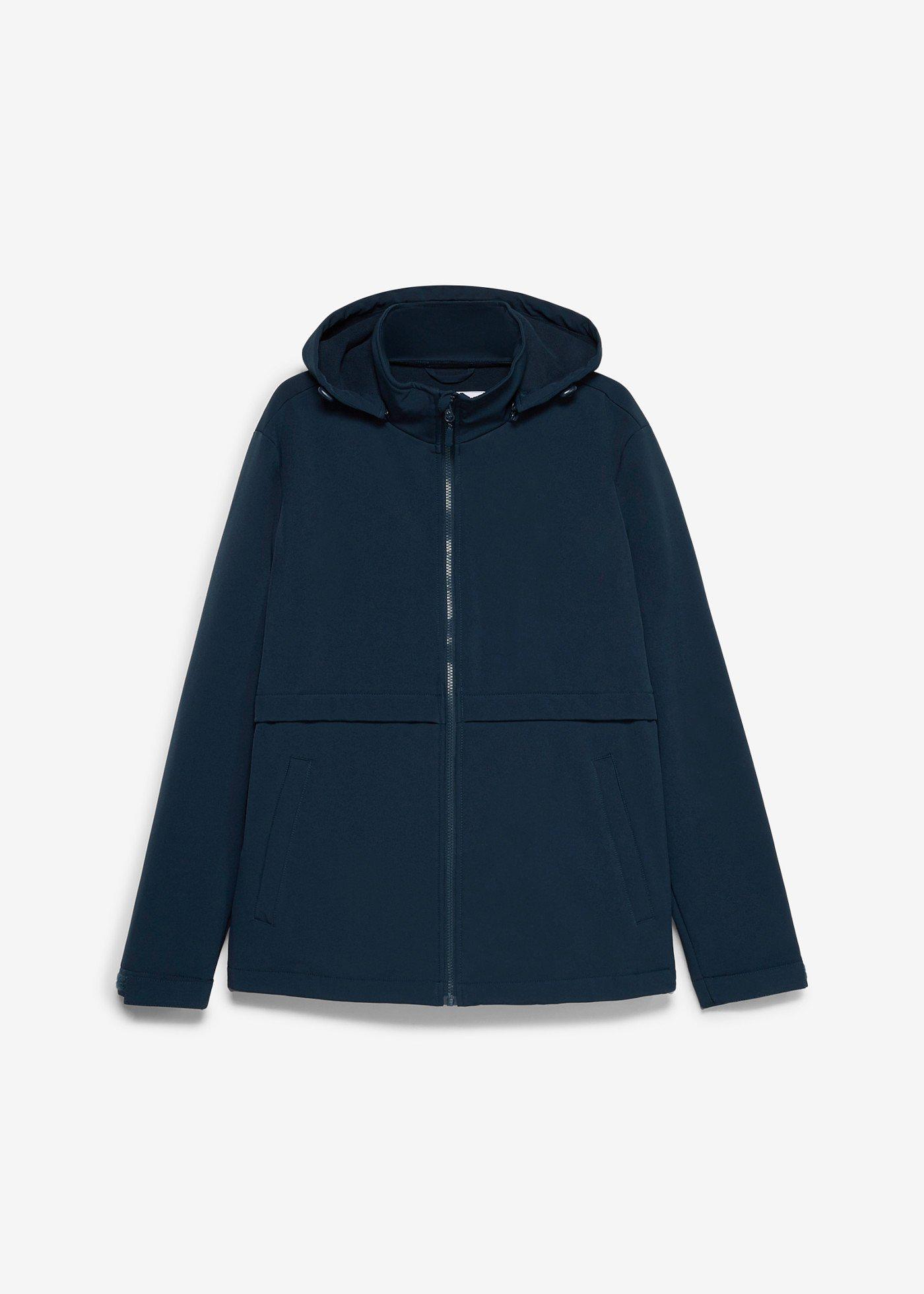 Veste softshell déperlante à capuche amovible