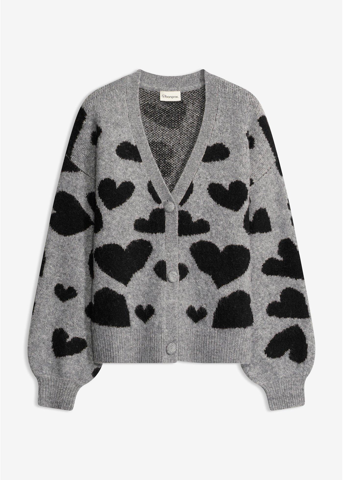 Gilet en maille à motif
