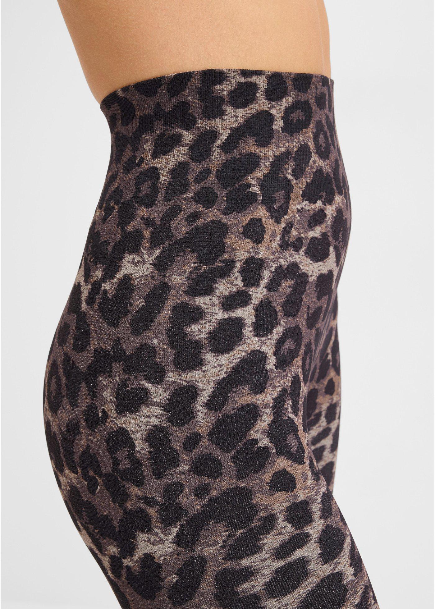 Bezszwowe legginsy modelujące z gumką w talii - Bonprix