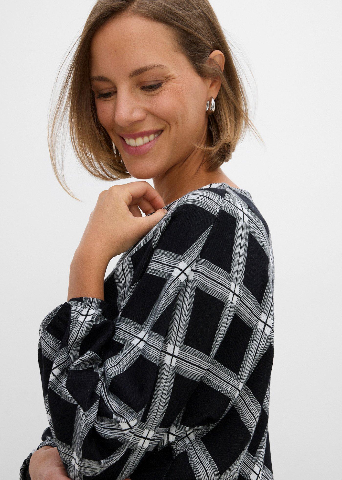 Sweter z delikatnej mieszanki wiskozy - Bonprix