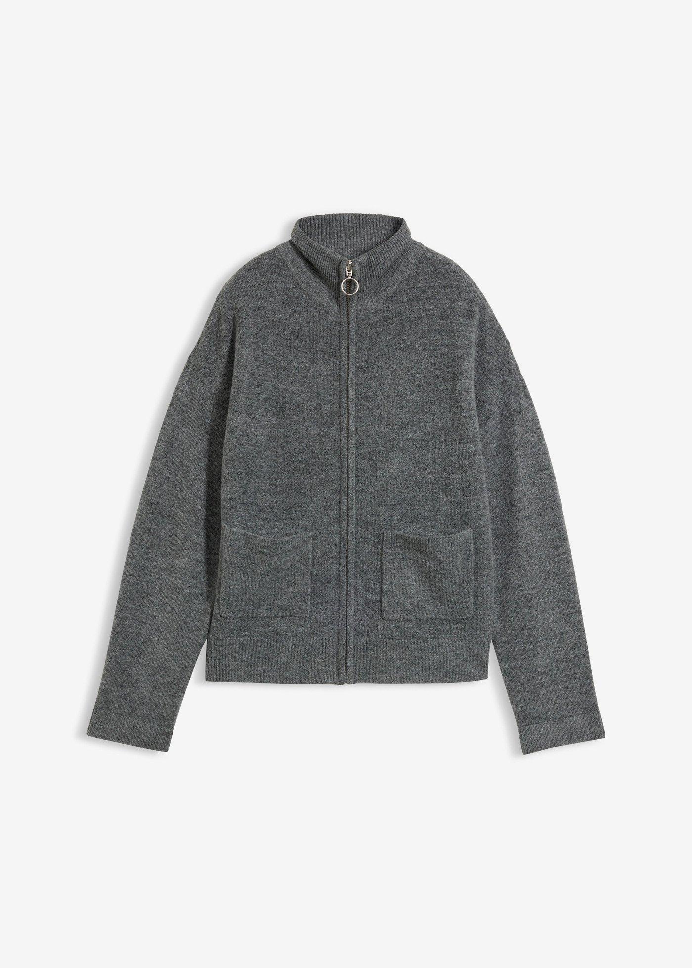 Gilet zippé en maille