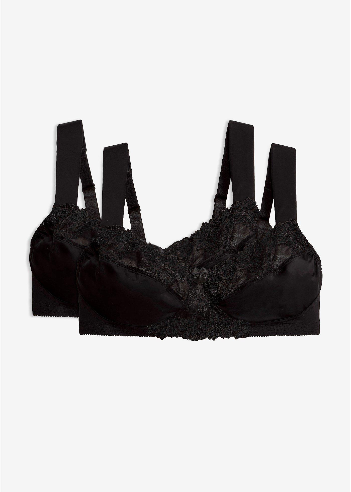 Sutien fără armătură cu bretele căptușite (set/2 buc.)