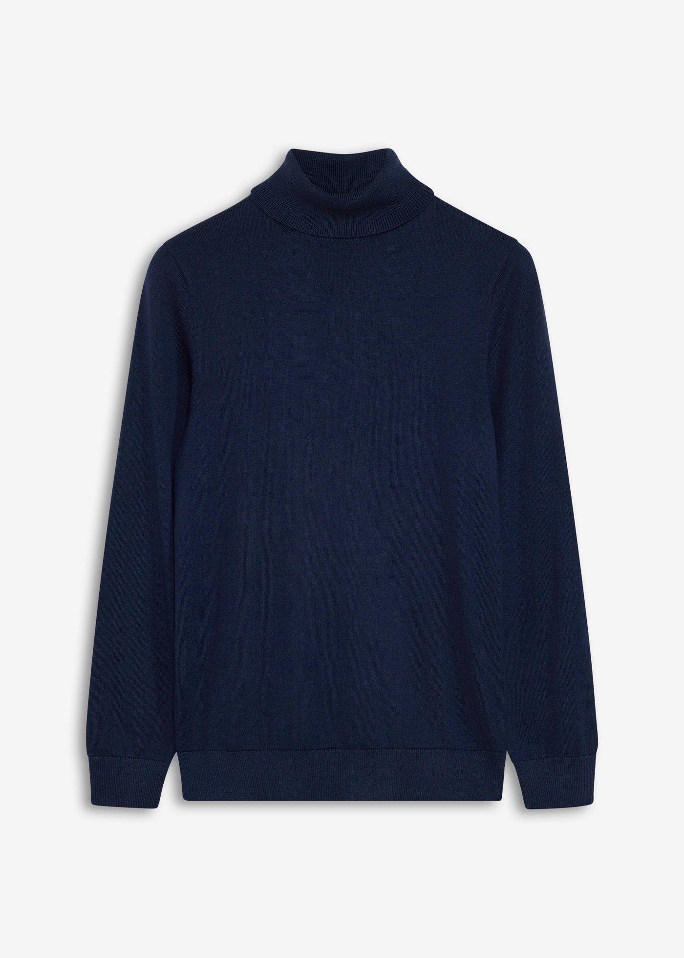 Svetr s rolákovým límcem, z jemné pleteniny s luxusní merino vlnou, Slim Fit