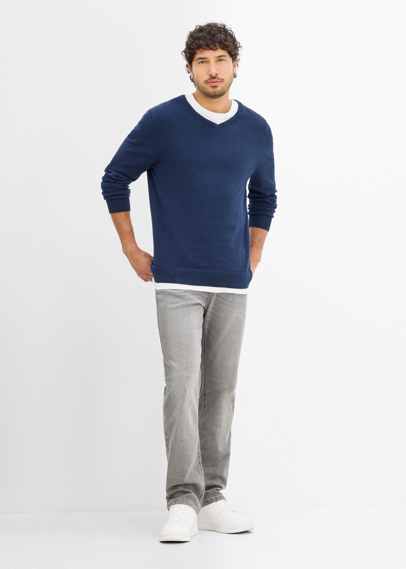 Cienki sweter regular fit ( 2 szt.) - Bonprix
