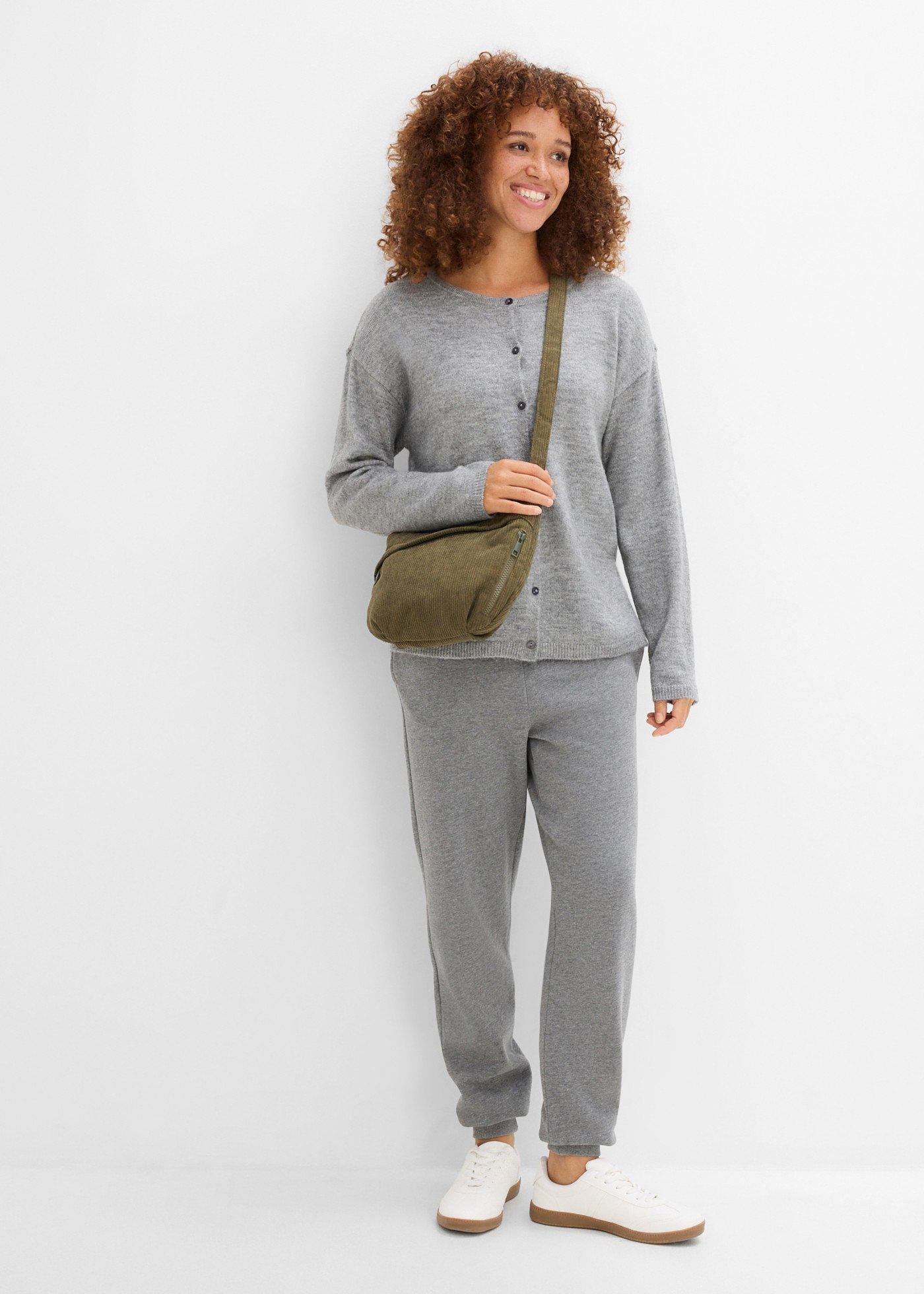 Cienki sweter rozpinany - Bonprix