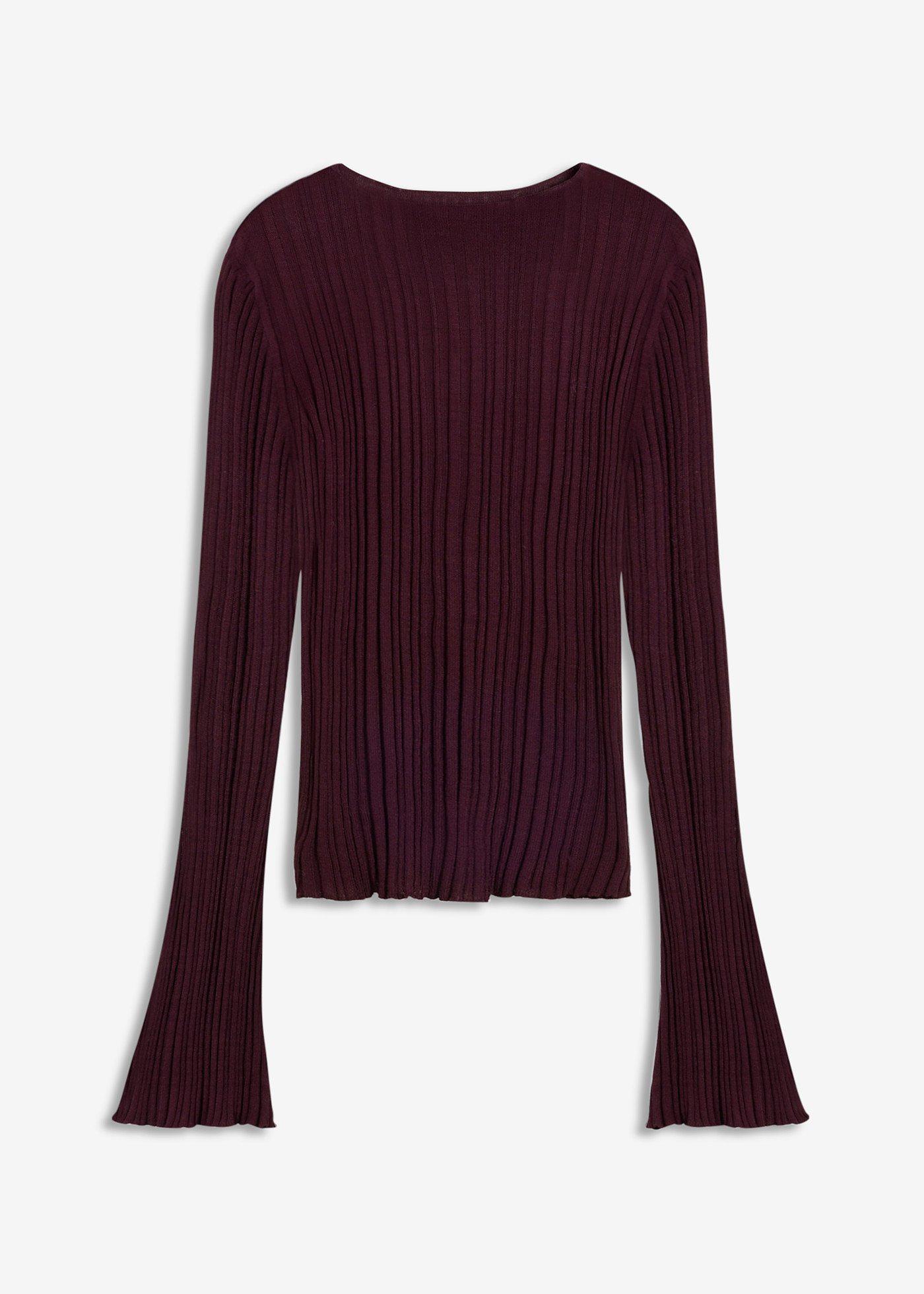 T-shirt en maille semi-transparent