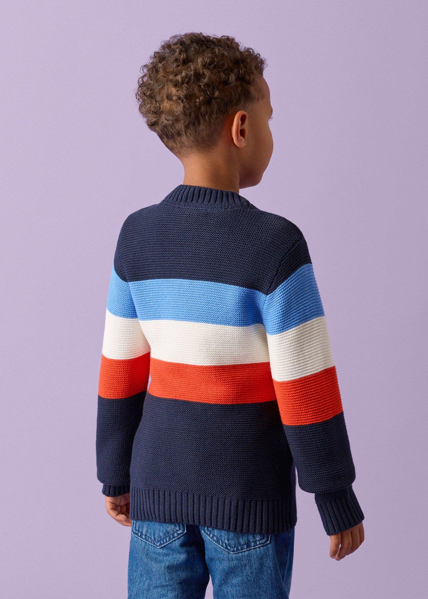 Sweter marki Lurchi z grubej dzianiny - Bonprix