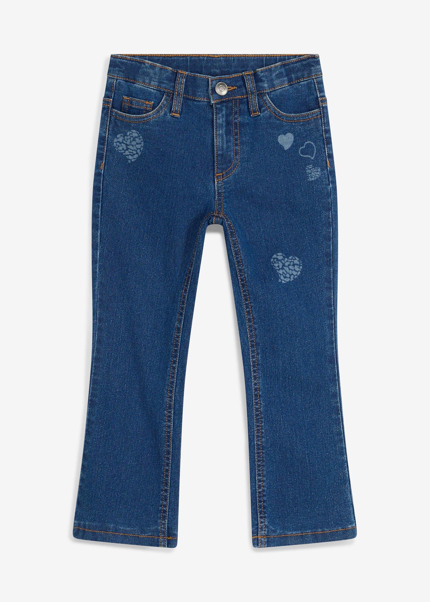 Džínsy bootcut termo, Lurchi, stredná výška pásu