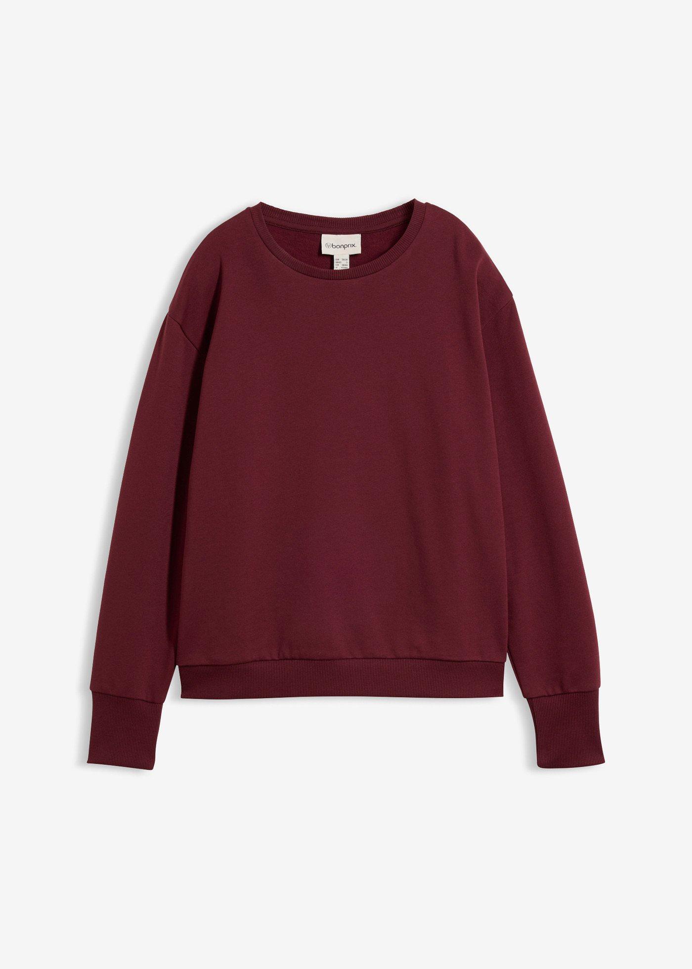 Mikina oversize z mäkkého bavlneného mixu