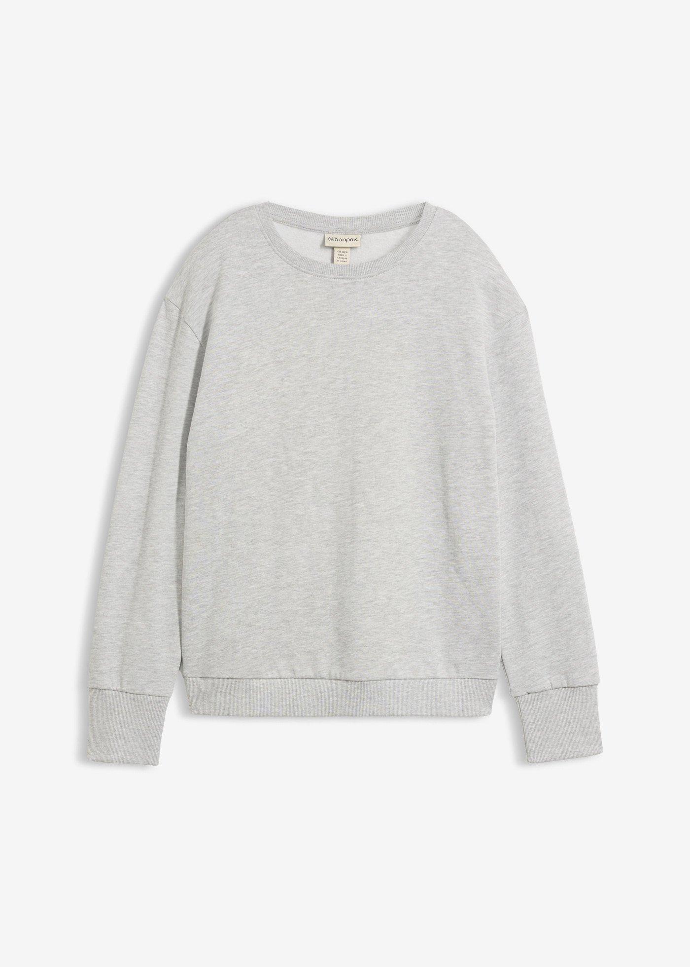 Mikina oversize z mäkkého bavlneného mixu
