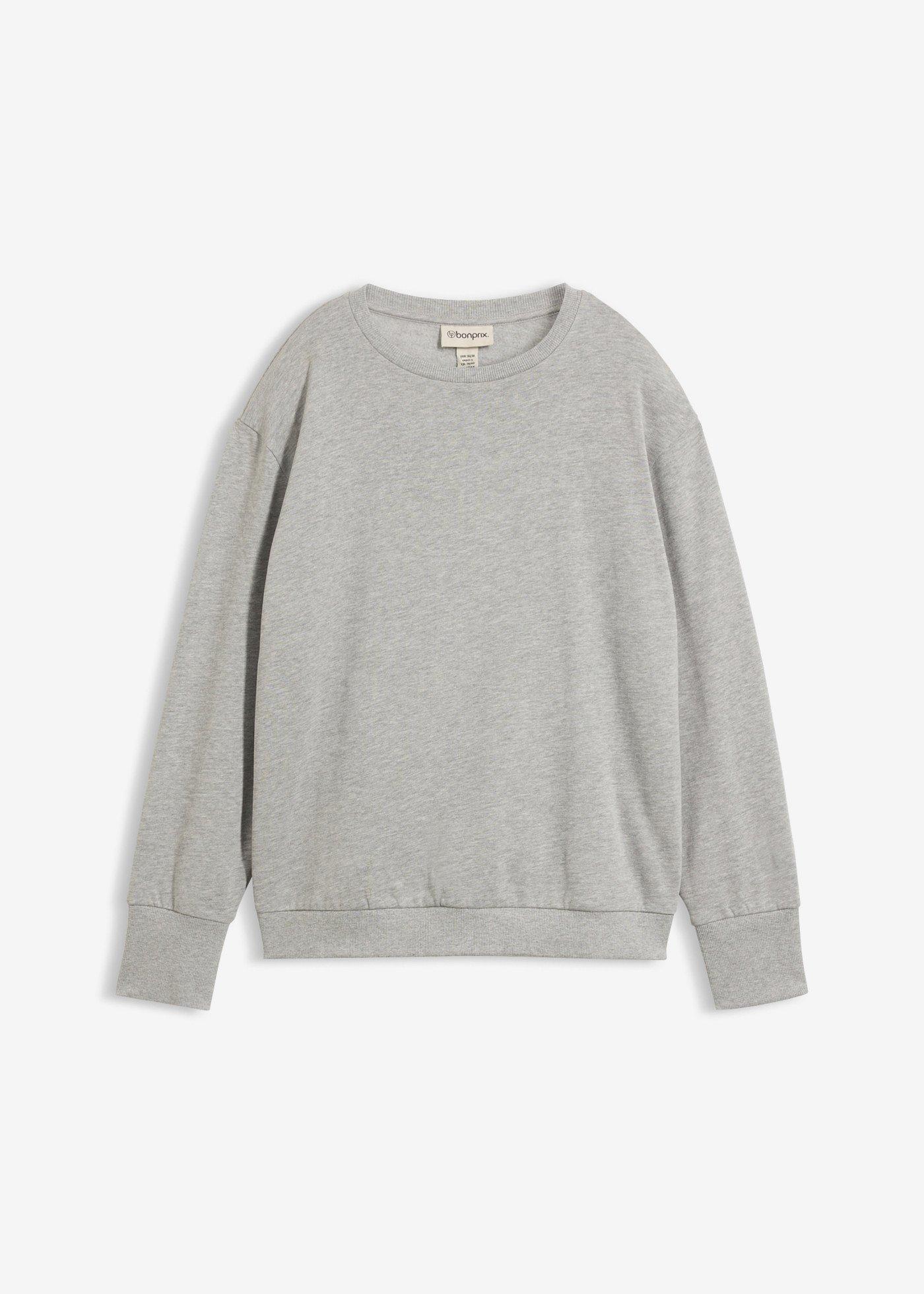 Mikina oversize z mäkkého bavlneného mixu