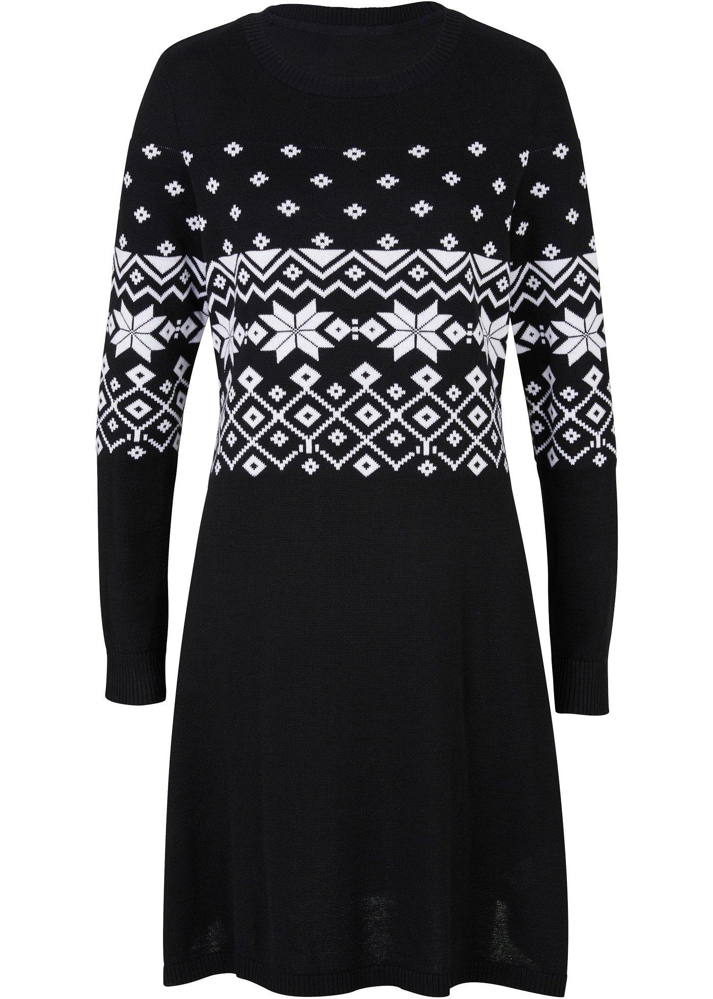 Rochie din tricotaj fin din amestec cu bumbac