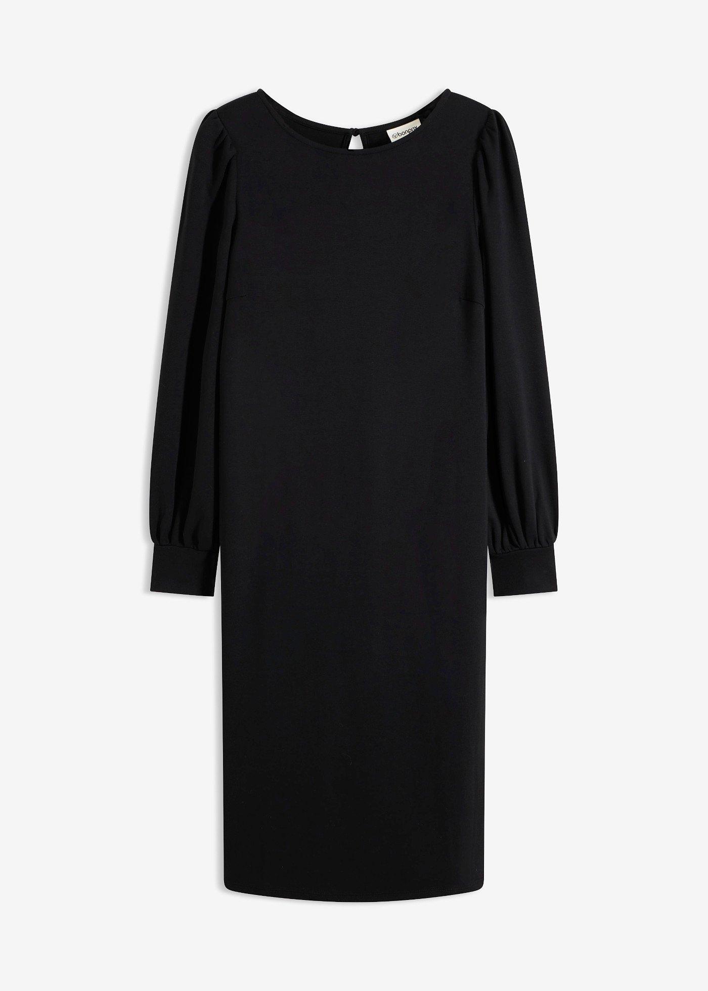 Rochie din jerse cu croială dreaptă