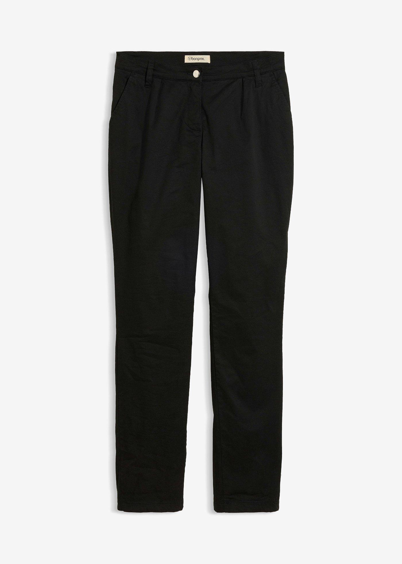 Pantaloni chino căptușiți din material elastic cu bumbac