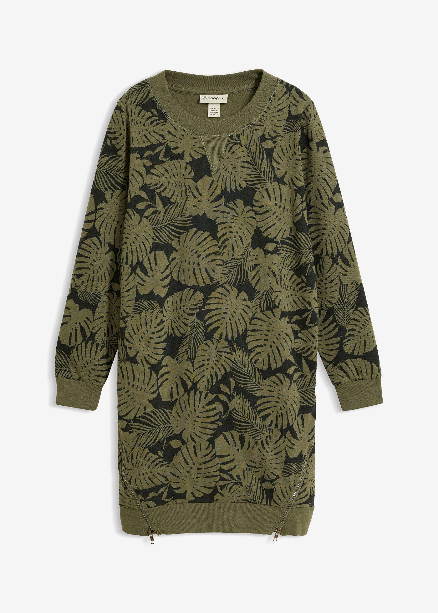 Rochie sweat cu imprimeu
