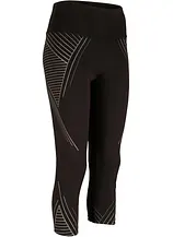 Sport-Leggings mit Tasche, 3/4-Länge