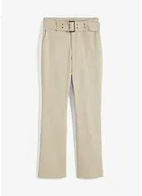 Stretch-Hose mit Gürteldetails