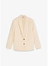 Lässiger Blazer mit recyceltem Polyester