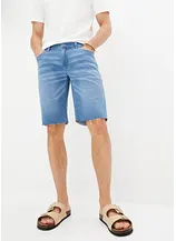 Stretch-Jeans-Bermuda, Relaxed Fit