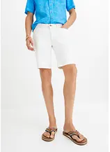 Stretch-Jeans-Bermuda, Regular Fit