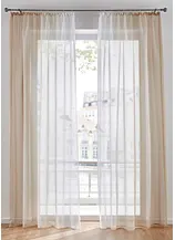 Gardinen aus leichtem Voile, auch in extralang (2er Pack)