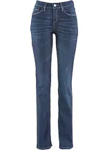 Straight Jeans Mid Waist, Stretch