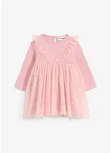 Festliches Bodykleid mit Schmetterlingsprint aus Bio-Baumwolle