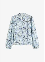 Bluse aus strukturierter Viskose