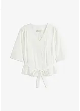 Bluse aus reiner Baumwolle