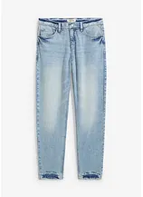 Classic Fit Stretch-Jeans in verkürzter Länge, Tapered