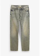 Regular Fit Stretch-Jeans aus schwerem, robustem Denim, Straight