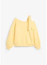 Weites Sweatshirt mit One-Shoulder