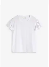 Shirt mit Volants-Ärmeln