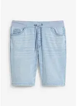 Schlupf Jeans-Bermuda