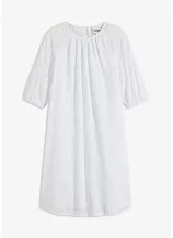 Kleid mit Lochstickerei