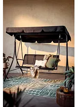 In- und Outdoor Teppich mit graphischer Musterung