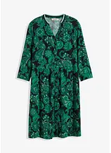 Hemdblusenkleid aus fließender Viskose