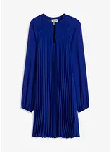 Minikleid aus feinem Chiffon mit Plisseé