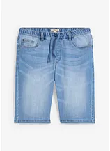 Leichte Long-Sweatjeans-Bermuda, Regular Fit
