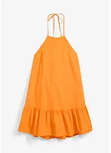Neckholder-Kleid aus reiner Bio-Baumwolle