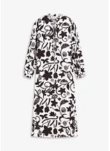 Kaftan-Kleid aus fließender Viskose