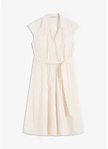 Blusenkleid mit Bindegürtel