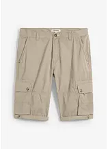 Cargo-Bermuda aus reiner Baumwolle, Regular Fit
